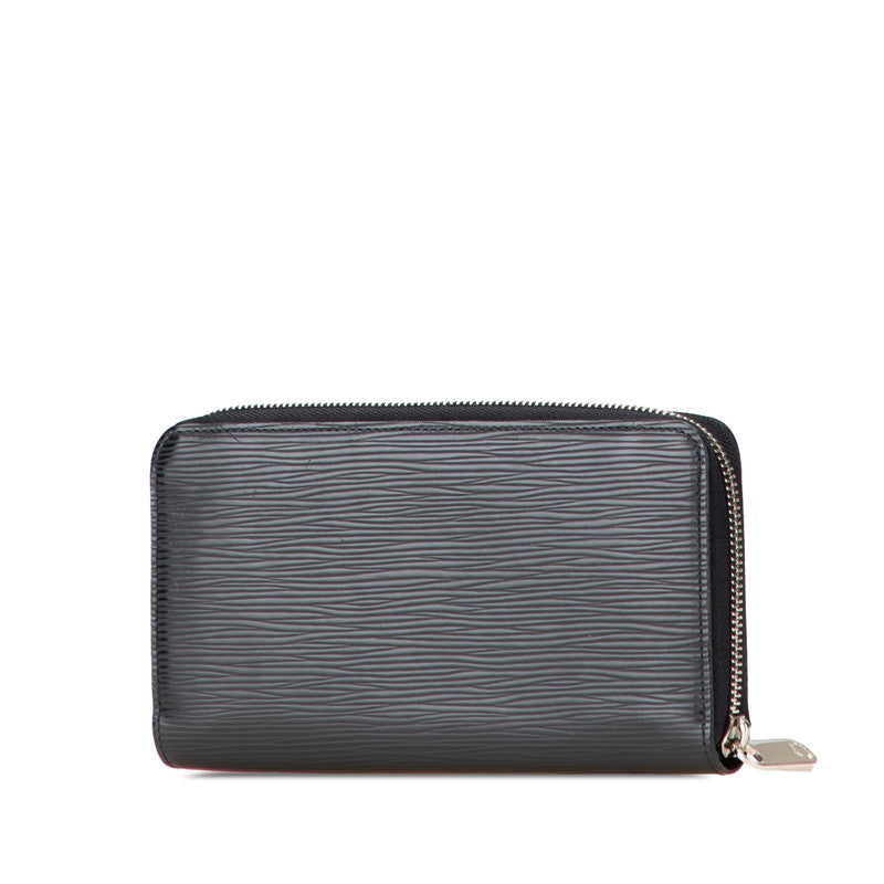 ルイ ヴィトン エピ ジッピー ウォレット ラウンドファスナー 長財布 M61857 ノワール ブラック レザー レディース LOUIS VUITTON 【中古】