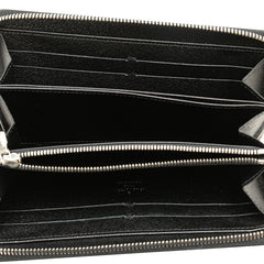 ルイ ヴィトン エピ ジッピー ウォレット ラウンドファスナー 長財布 M61857 ノワール ブラック レザー レディース LOUIS VUITTON 【中古】