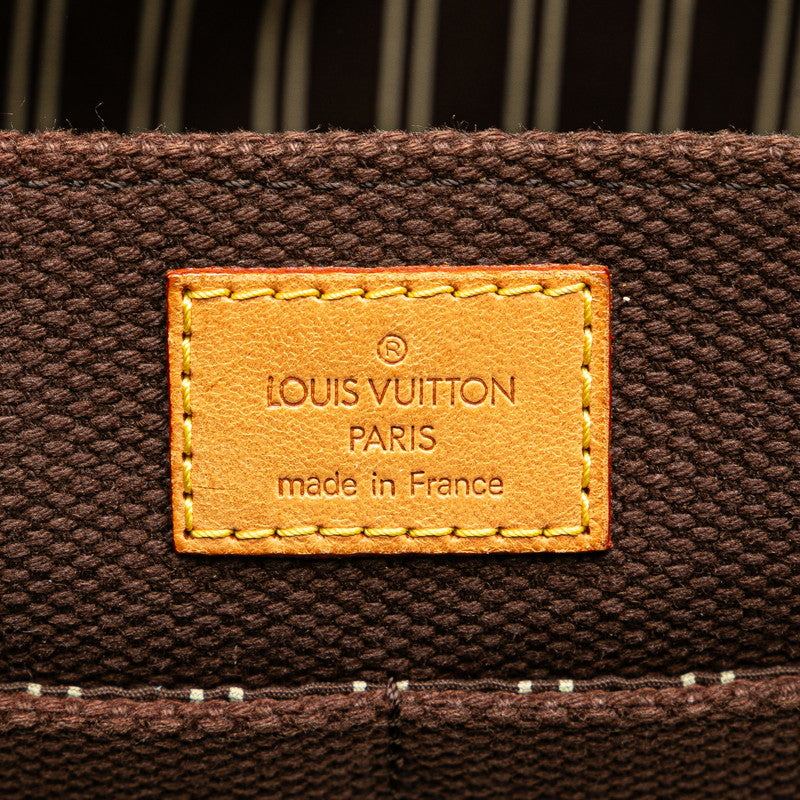 ルイ ヴィトン アンティグア LVカップ ブサスPM ショルダーバッグ M80661 ブラウン ベージュ キャンバス レザー レディース LOUIS VUITTON 【中古】