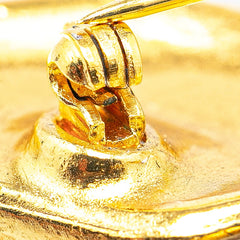 シャネル ココマーク ブローチ ゴールド メッキ レディース CHANEL 【中古】