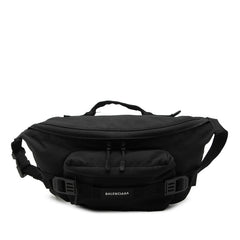 バレンシアガ アーミー ラージ ベルトバッグ ボディバッグ 644035 ブラック ポリエステル ポリアミド メンズ BALENCIAGA 【中古】