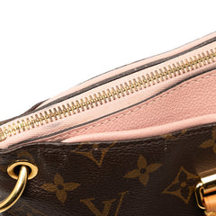 ルイ ヴィトン モノグラム パラス ハンドバッグ ショルダーバッグ 2WAY M40468 ブラウン PVC レザー レディース LOUIS VUITTON 【中古】