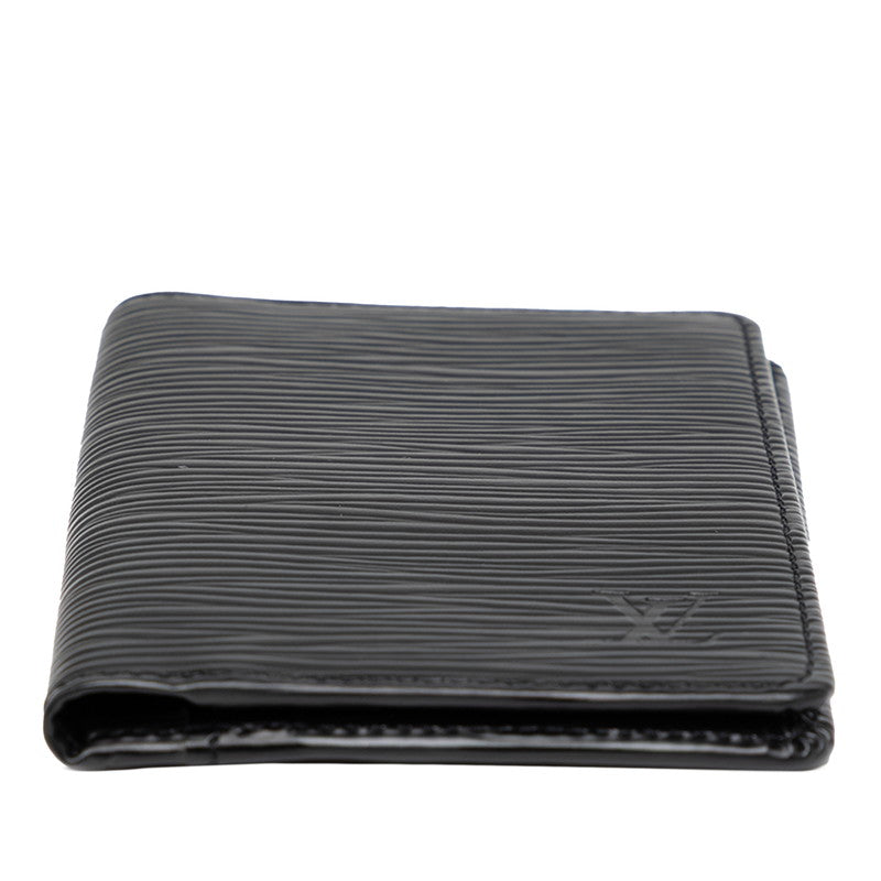 ルイ ヴィトン エピ オーガナイザー ドゥ ポッシュ カードケース 名刺入れ M63582 ノワール ブラック レザー レディース LOUIS VUITTON 【中古】