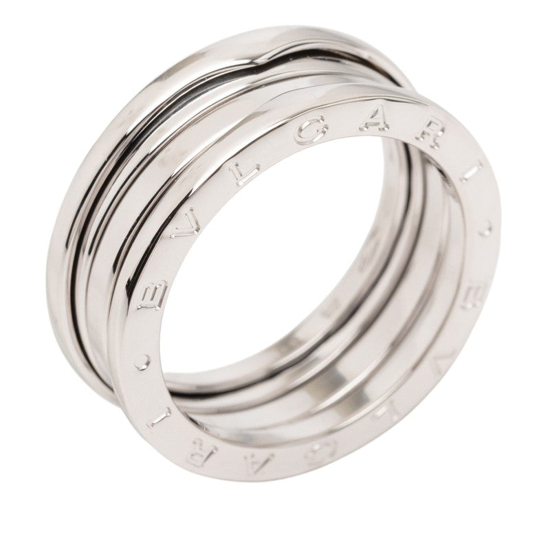 ブルガリ B-zero1 ビーゼロワン リング 指輪 #60 K18WG ホワイトゴールド メンズ BVLGARI 【中古】