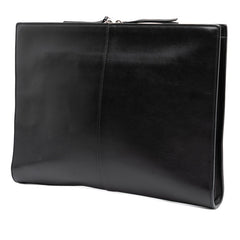 バレンシアガ ロゴ クラッチバッグ セカンドバッグ ブラック レザー レディース BALENCIAGA 【中古】