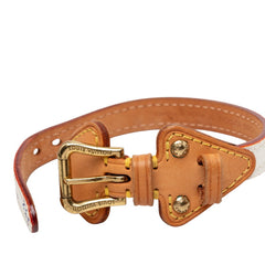 ルイ ヴィトン モノグラム ブラスレ テダ PM ブレスレット M92485 ホワイト マルチカラー PVC レザー レディース LOUIS VUITTON 【中古】