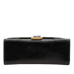 バレンシアガ アワーグラスXS ハンドバッグ ショルダーバッグ 2WAY 592833 ブラック レザー レディース BALENCIAGA 【中古】