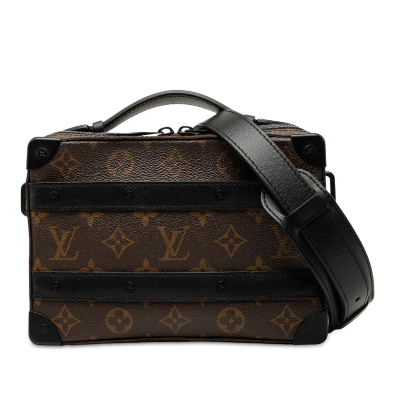 ルイ ヴィトン モノグラム マカサー ソフトトランク 2WAY ショルダーバッグ M45935 ブラウン PVC レザー レディース LOUIS VUITTON 【中古】