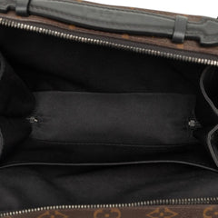 ルイ ヴィトン モノグラム マカサー ソフトトランク 2WAY ショルダーバッグ M45935 ブラウン PVC レザー レディース LOUIS VUITTON 【中古】