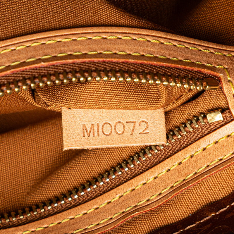 ルイ ヴィトン モノグラム ヴェルニ リードPM ハンドバッグ M91146 ブロンズ ブラウン パテントレザー レディース LOUIS VUITTON 【中古】