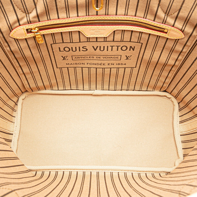 ルイ ヴィトン モノグラム ネヴァーフルMM トートバッグ M40156 ブラウン PVC レザー レディース LOUIS VUITTON 【中古】