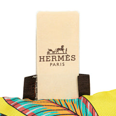 エルメス ツイリー The Savana Dance サバンナのダンス スカーフ マルチカラー シルク レディース HERMES 【中古】