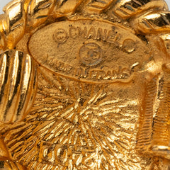 シャネル ココマーク ラウンドイヤリング ゴールド メッキ レディース CHANEL 中古