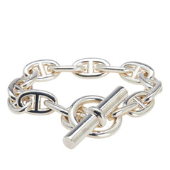 エルメス シェーヌダンクルPM 14コマ ブレスレット SV925 シルバー レディース HERMES 【中古】