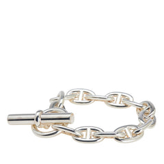 エルメス シェーヌダンクルPM 14コマ ブレスレット SV925 シルバー レディース HERMES 【中古】