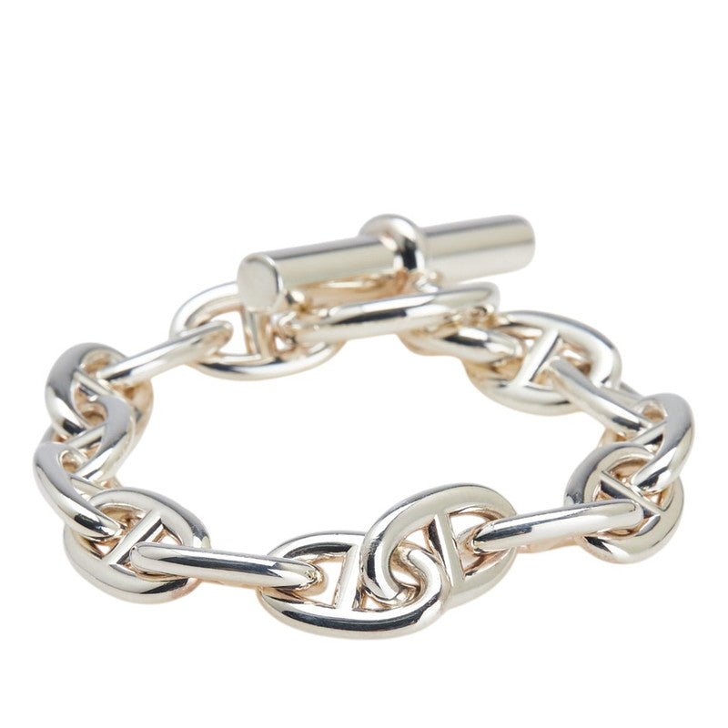 エルメス シェーヌダンクルPM 14コマ ブレスレット SV925 シルバー レディース HERMES 【中古】