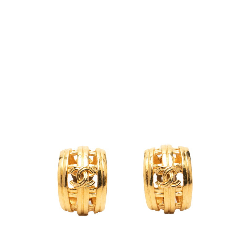シャネル ココマーク イヤリング 96P/96A刻印 ヴィンテージ ゴールド メッキ レディース CHANEL 【中古】