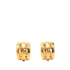シャネル ココマーク イヤリング 96P/96A刻印 ヴィンテージ ゴールド メッキ レディース CHANEL 【中古】